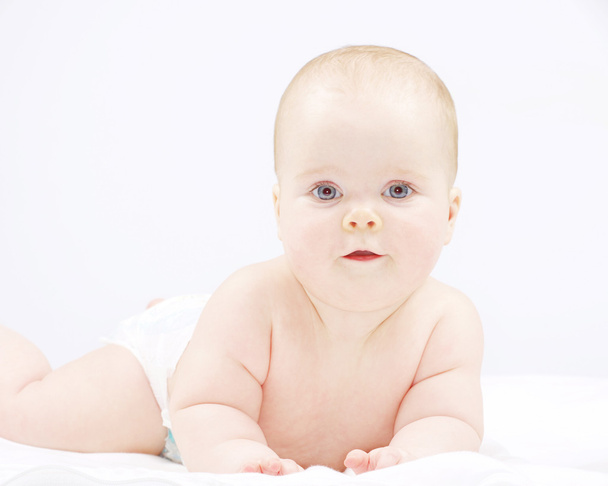 Baby on white - Foto, Bild
