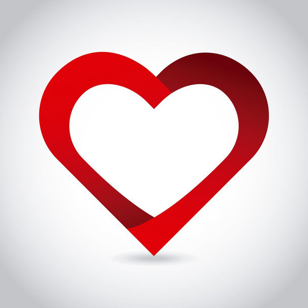 heart love design  - Διάνυσμα, εικόνα