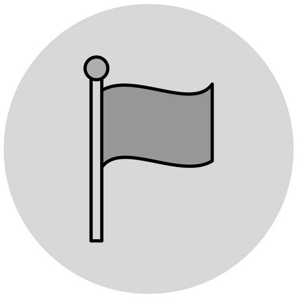 icône drapeau, illustration vectorielle - Vecteur, image