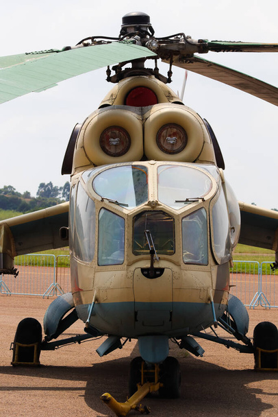 Rus Silahlı Kuvvetleri Helikopter Önü Görünümü - Fotoğraf, Görsel