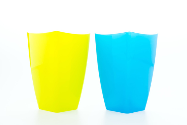 Vidro plástico colorido
 - Foto, Imagem