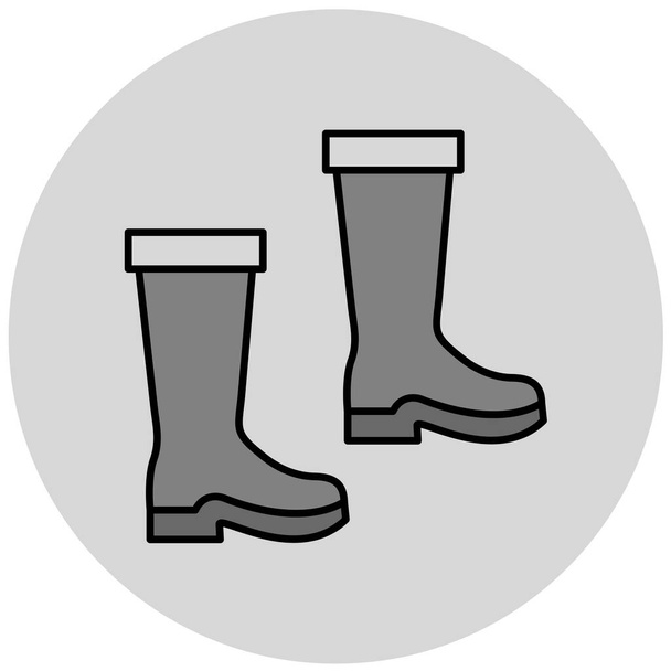 buty wektor ilustracja, ikona element tło - Wektor, obraz