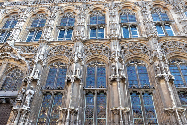 A fragment of the Ghent City Hall exterior - Foto, imagen