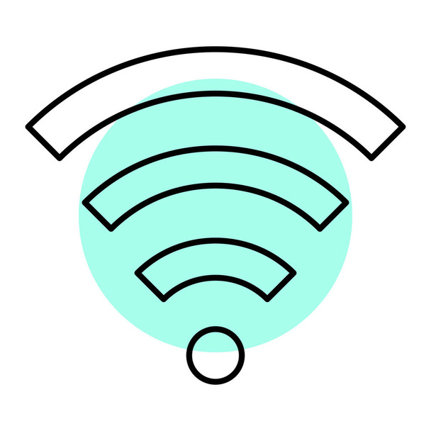 wifi connection icon vector illustration design - Vector, Image
