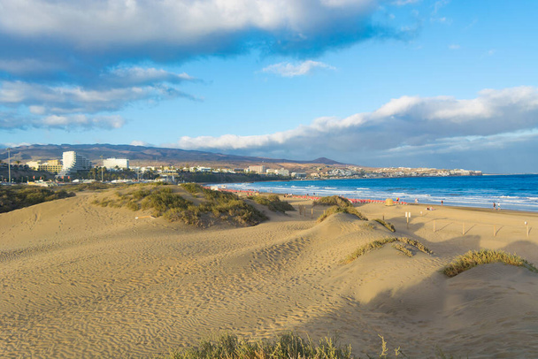 Coast dunes beach sea, panorama - Fotó, kép