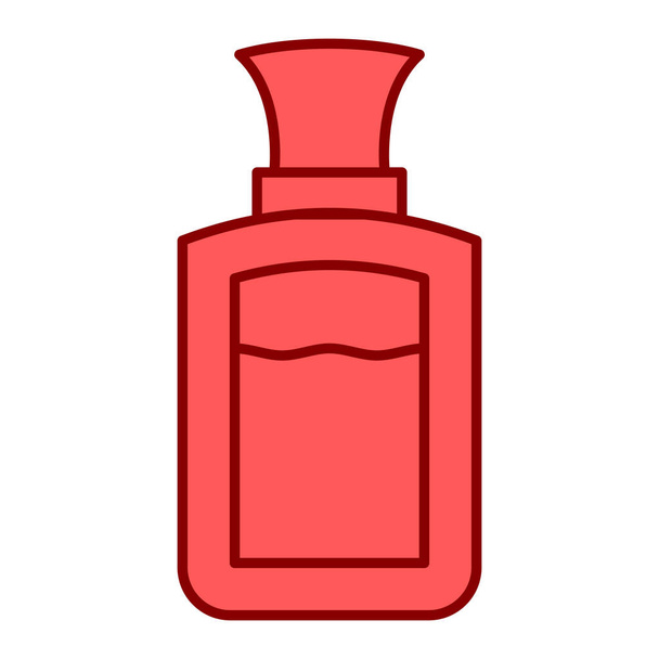 icono de la botella de perfume. esquema ilustración de los iconos de vectores de loción cosmética para la web - Vector, Imagen