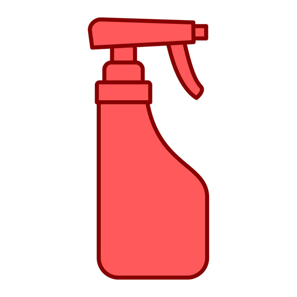 cleaning liquid icon. cartoon of soap bottle vector illustration for web design - Vector, imagen