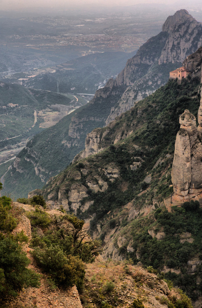 βουνό Montserrat - Φωτογραφία, εικόνα