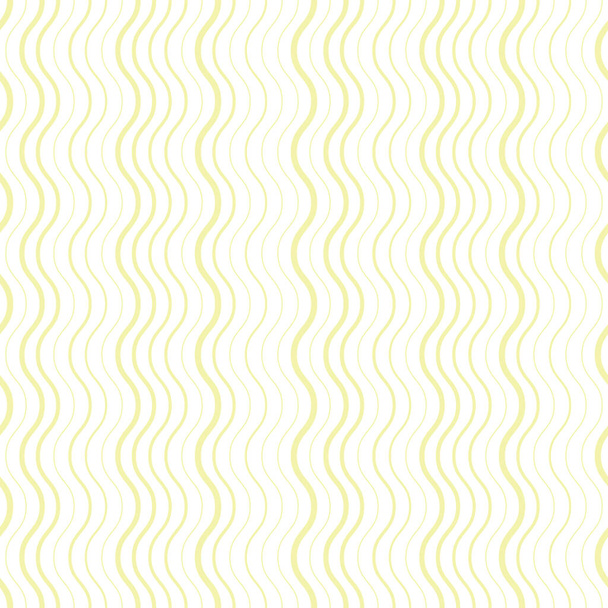 Żółto-biała struktura wektora, płynny powtarzający się wzór z pionowymi liniami - Wektor, obraz