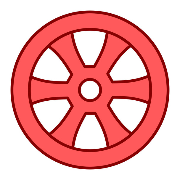 wheel icon. vector illustration - Vector, Image