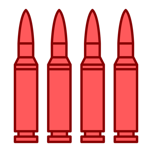 conjunto de viñetas icono aislado sobre fondo blanco. símbolo de guerra internacional. ilustración vectorial - Vector, Imagen