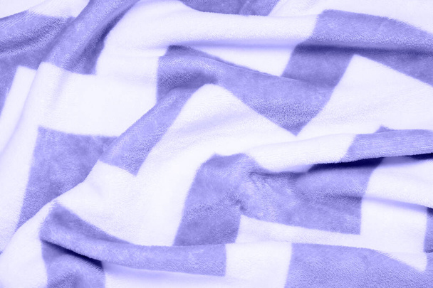 Soft fabric with stylish pattern as background - Foto, Imagem