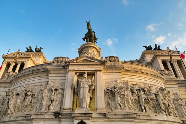 Rome, Italy: the statue of the city   - Fotoğraf, Görsel