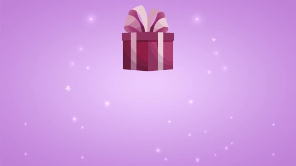 gifts boxes presents pattern animation - Footage, Video