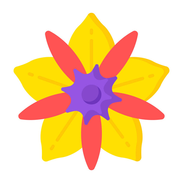 flower icon, vector illustration - Vetor, Imagem
