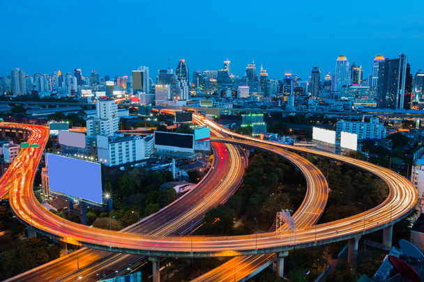 Bangkok Innenstadt Skyline - Foto, Bild