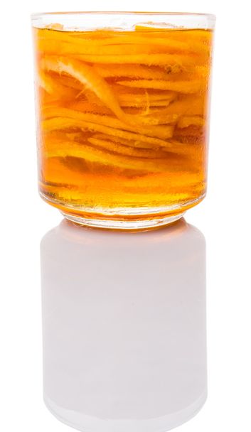 Remedio casero de rodajas de limón y miel
 - Foto, imagen