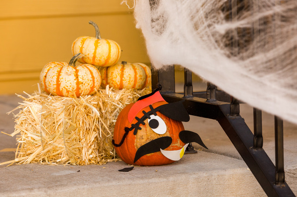 Dům verandě zdobené pro Halloween - Fotografie, Obrázek