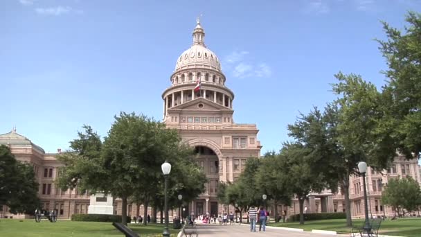 Екстер'єр Капітолій штату Техас - Кадри, відео