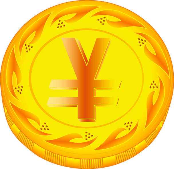 円硬貨 - ベクター画像