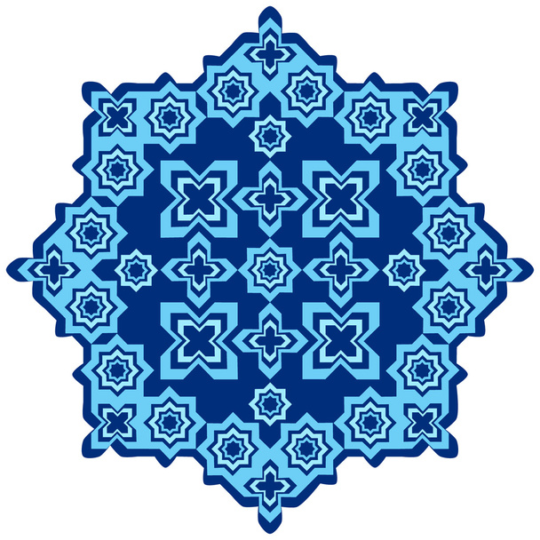 circular fondo islámico uno
 - Vector, imagen