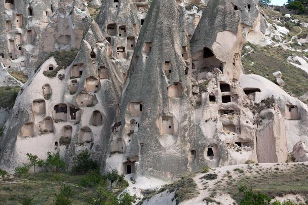 kilátás Uchisar vár Cappadocia, Törökország - Fotó, kép