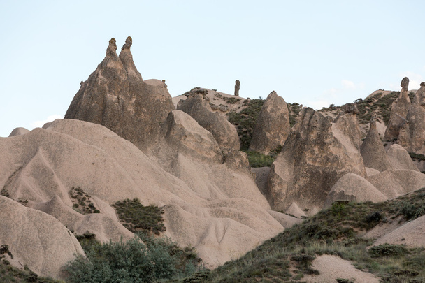 Rock formations in Goreme National Park. Cappadocia,  Turkey - Foto, Imagem