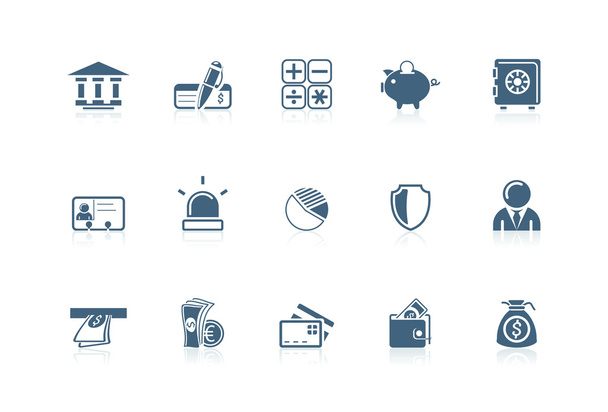 Icone bancarie della serie Picco
 - Vettoriali, immagini