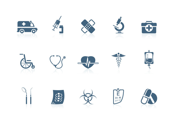 Orvosi ikonok | a Piccolo sorozat - Vektor, kép