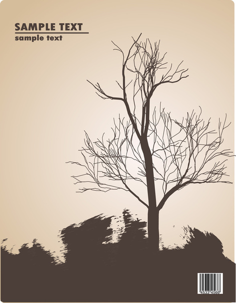 Tree in fall - Διάνυσμα, εικόνα