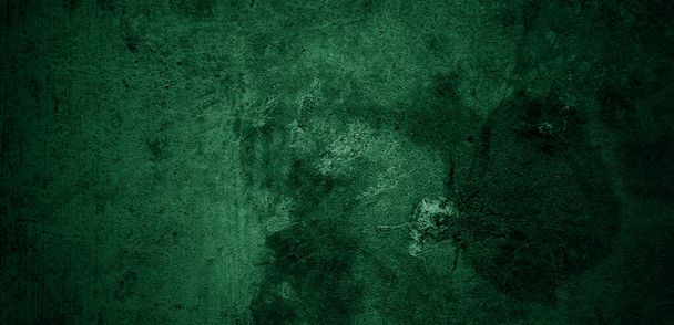 Groene muur textuur. Abstracte achtergrond. Donkere cementtextuur voor achtergrond. eng beton - Foto, afbeelding