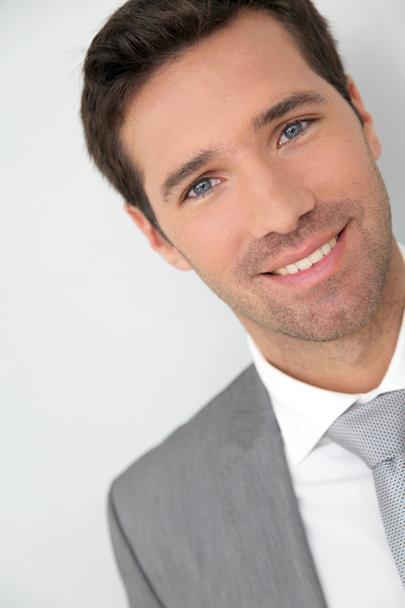 Portrait of smiling businessman - Фото, зображення