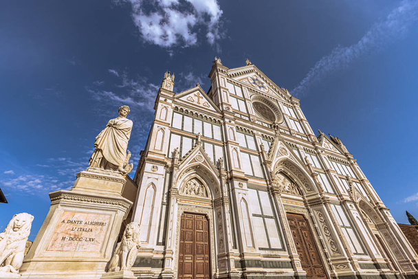 Church of Santa Croce in the medieval famous city of Florence, I - Fotografie, Obrázek