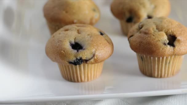 Csábító áfonyás muffinok - Felvétel, videó