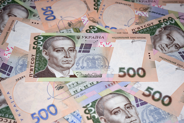 Kuvioitu tausta valuutta Ukrainan setelit
 - Valokuva, kuva