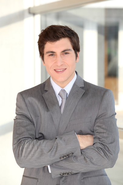 Young businessman - Fotó, kép