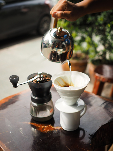 drip coffee set - Fotó, kép