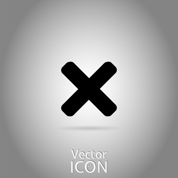 Icono para cancelar el fondo
 - Vector, Imagen