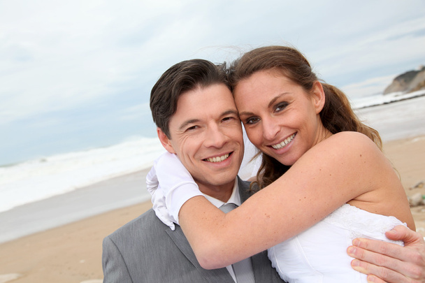 Porträt eines glücklichen Ehepaares - Foto, Bild