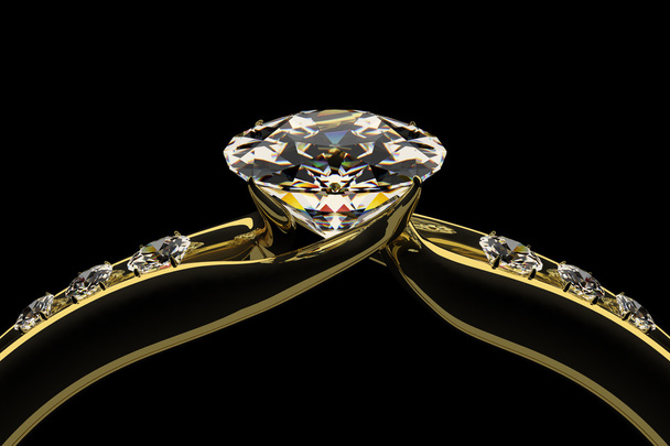 Diamond ring - Φωτογραφία, εικόνα