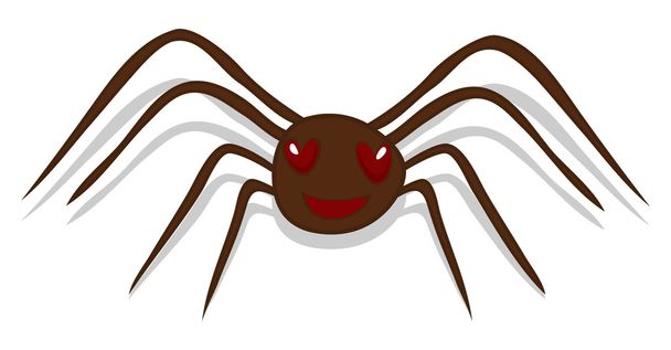 Horrible Halloween Spider - Vector, Image