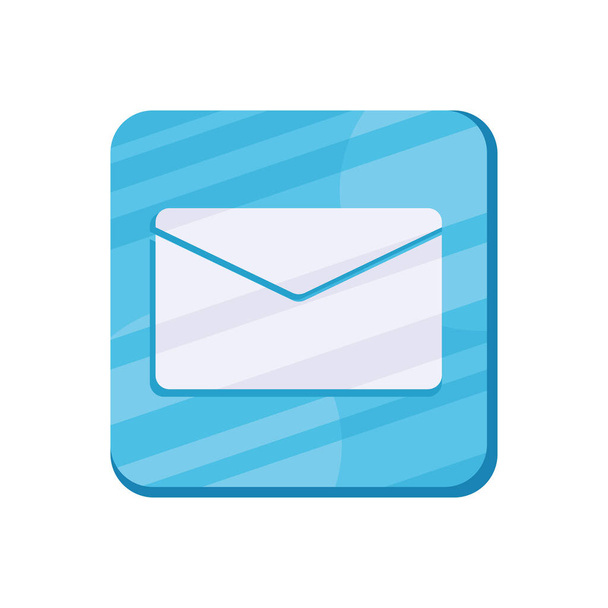email message app button - Вектор,изображение