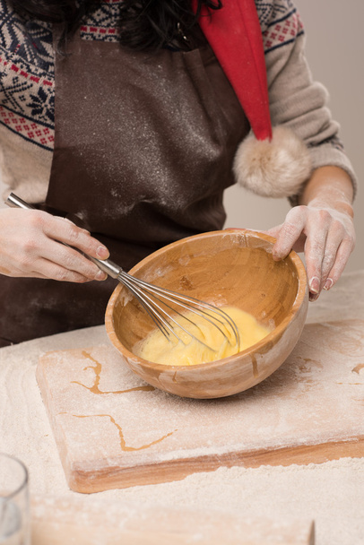 Female hands preparing dough - Photo, image