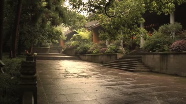 Hang Zhou Lingyin Temple and Garden - Πλάνα, βίντεο