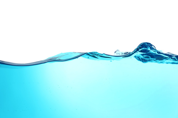 Ola de agua azul
 - Foto, imagen