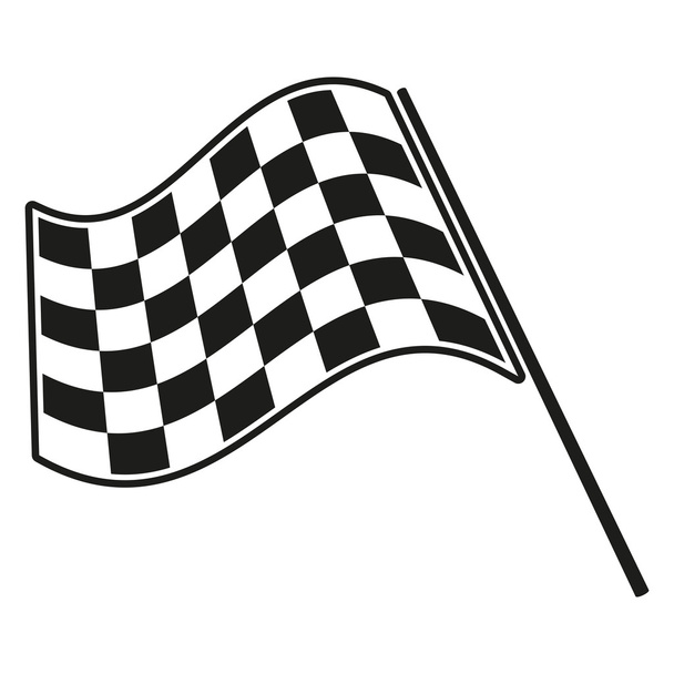 praporek racing - Vektor, obrázek
