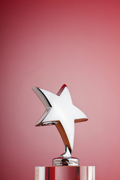 Star award against gradient background - Φωτογραφία, εικόνα