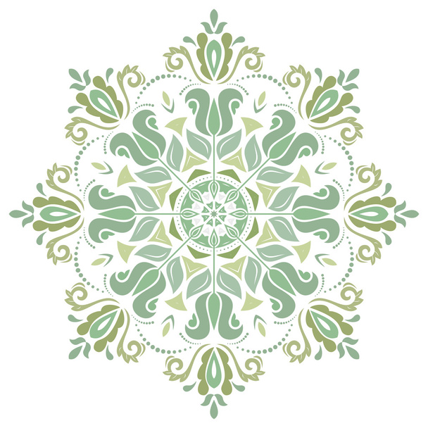 Floral Vector Pattern. Orient Abstract Background - Вектор, зображення