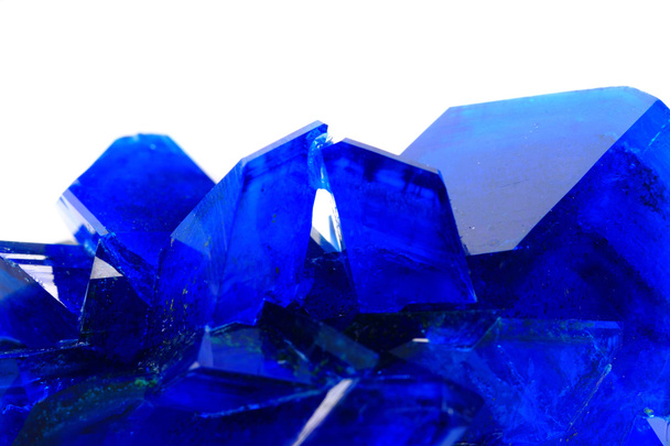 mineral azul vitriol isolado
  - Foto, Imagem