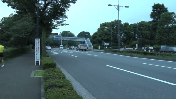 Liikenne Tokiossa Japanissa
 - Materiaali, video